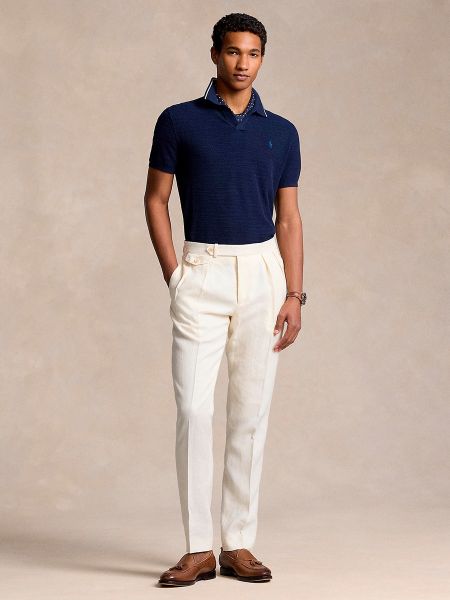 Pantalones rectos de lino Polo Ralph Lauren
