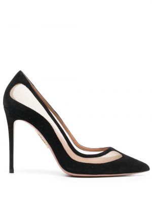 Mesh pumps Aquazzura svart