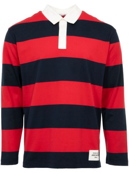 Poloshirt Moncler rød