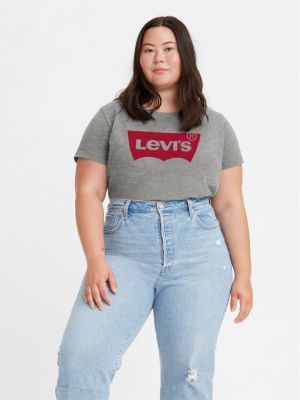 Marškinėliai Levi's® pilka