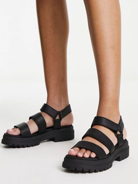 Кожаные сандалии Timberland черные