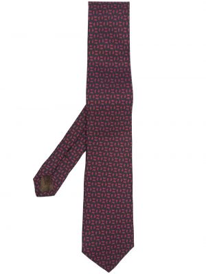 Копринена вратовръзка с абстрактен десен Church's