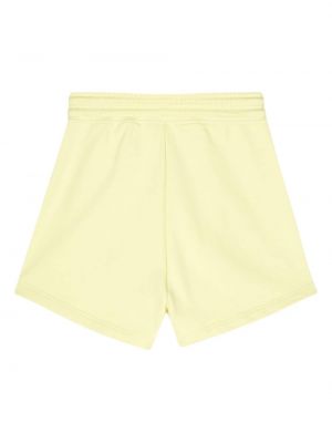 Shorts aus baumwoll Adidas By Stella Mccartney gelb