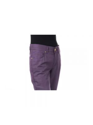 Pantalones slim fit Byblos violeta