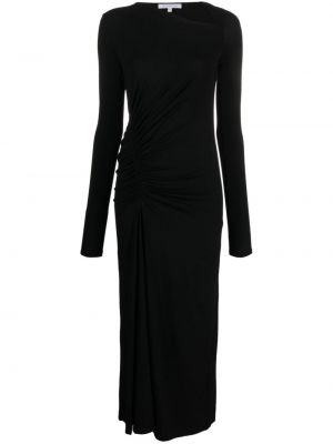 Асиметрична вечерна рокля Patrizia Pepe черно