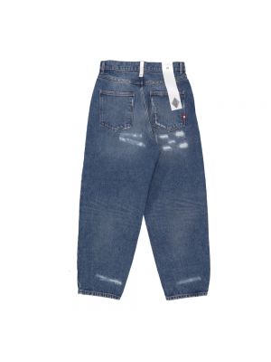 Zerrissene bootcut jeans Amish blau