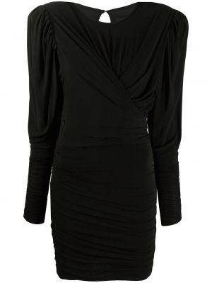 Mini vestido ajustado drapeado Isabel Marant negro