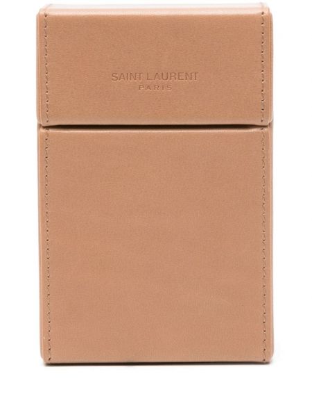 Læder rejsetaske Saint Laurent brun