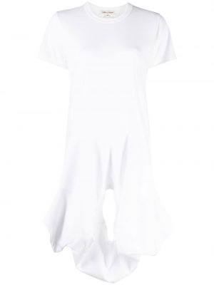 Asimetriškas marškinėliai Comme Des Garçons balta