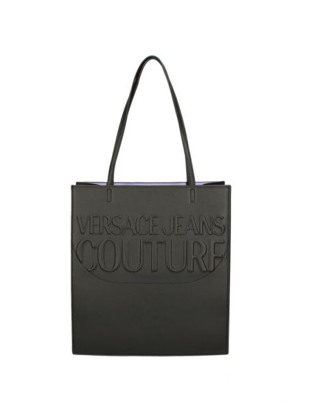 Шопинг чанта Versace Jeans Couture черно