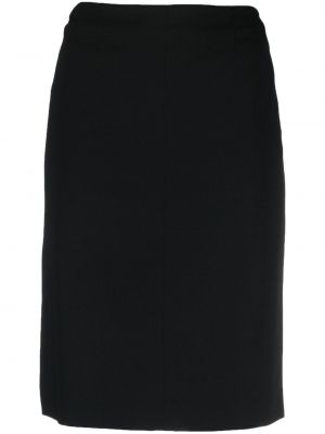 Zīmuļveida svārki Christian Dior melns