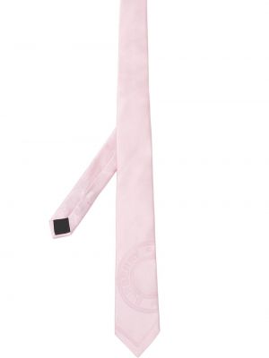 Corbata de tejido jacquard Burberry rosa