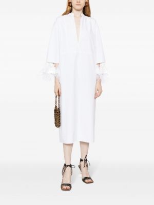 Košilové šaty Huishan Zhang bílé