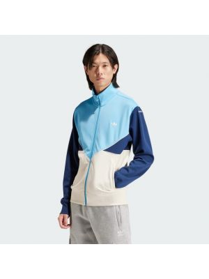 Veste en tricot Adidas bleu