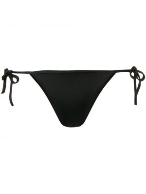 Bikini con estampado Dsquared2 negro
