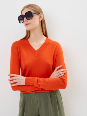 Оранжевый пуловер Pompa