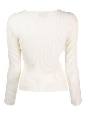 Pull en tricot Aeron blanc
