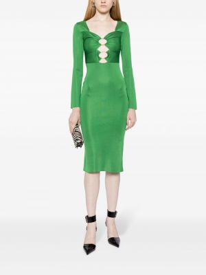 Midi suknele Tom Ford žalia