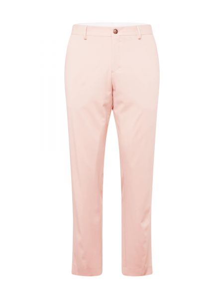 Pantaloni chino Selected Homme roz