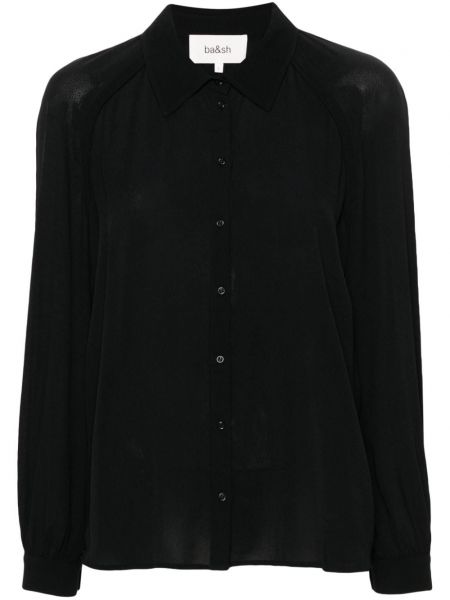 Klassische langes hemd Ba&sh schwarz