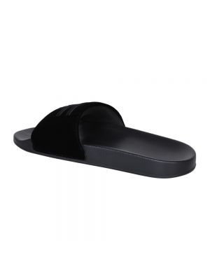 Sandalias de terciopelo‏‏‎ de punta abierta Tom Ford negro