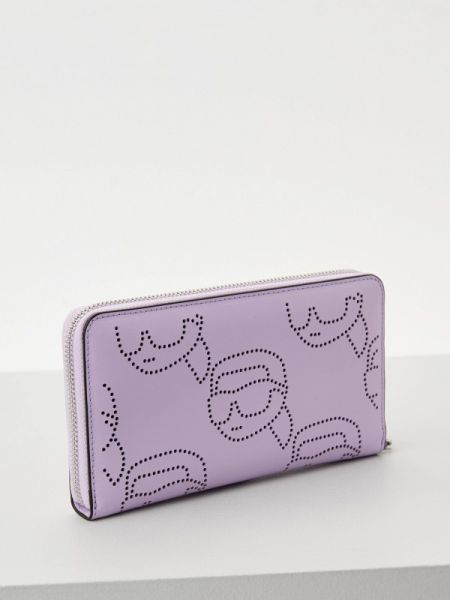 Кошелек Karl Lagerfeld фиолетовый