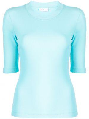 Памучна тениска Rosetta Getty синьо