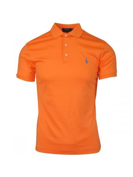 Rövid ujjú pólóing Ralph Lauren narancsszínű