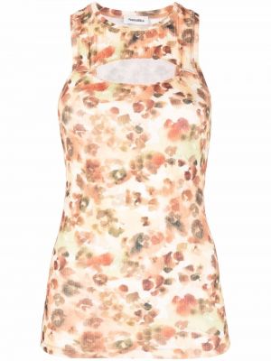 Tank top med print Nanushka