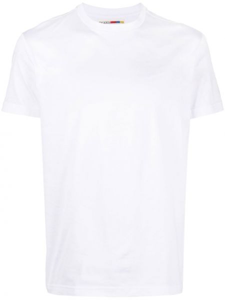 T-shirt en coton avec manches courtes Modes Garments blanc