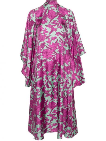 Večernja haljina s cvjetnim printom s printom La Doublej