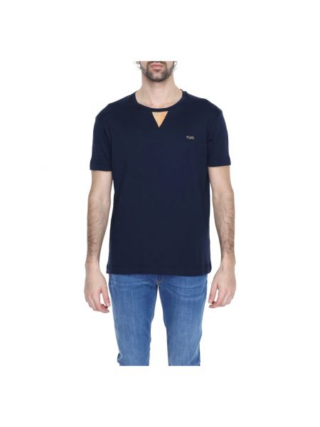 T-shirt mit kurzen ärmeln mit rundem ausschnitt Alviero Martini 1a Classe blau