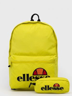Plecak z printem Ellesse, żółty