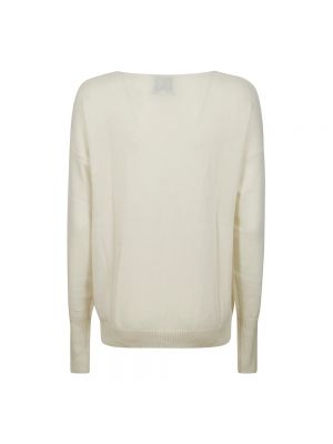 Sweter z kaszmiru Kujten biały
