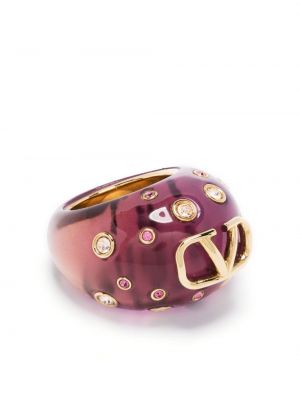 Krištáľový prsteň Valentino Garavani