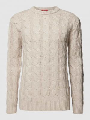 Dzianinowy sweter Esprit Collection beżowy