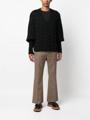 Pullover mit v-ausschnitt Ramael schwarz