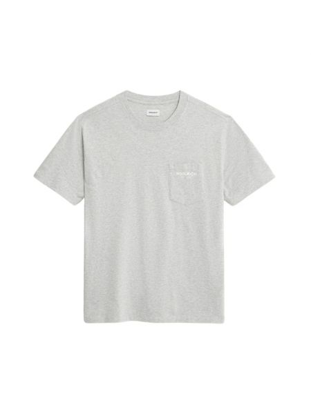 T-shirt avec poches Woolrich gris