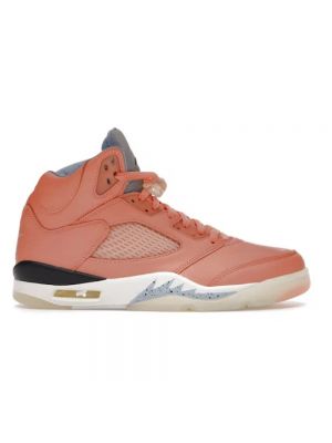 Sneakersy Jordan 5 Retro pomarańczowe