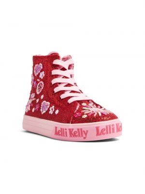 Sneakers con paillettes Lelli Kelly rosso