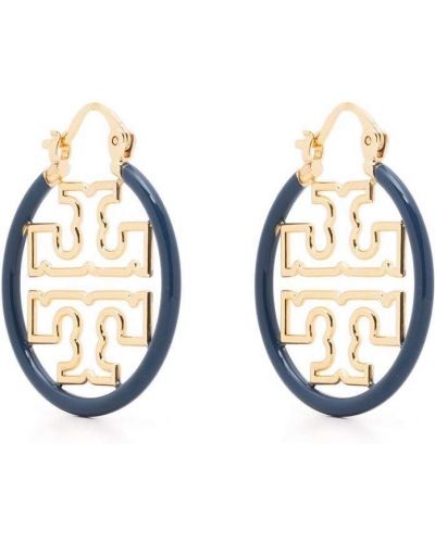 Pendientes Tory Burch azul