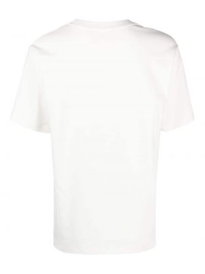T-shirt brodé Closed blanc