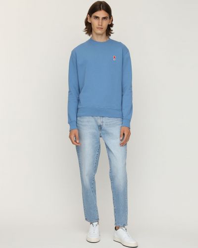 Bluza dresowa Ami Alexandre Mattiussi - Niebieski