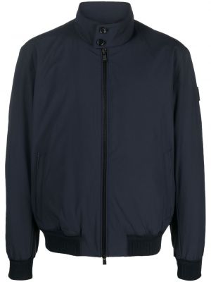 Bomberjacke mit stehkragen Boss blau