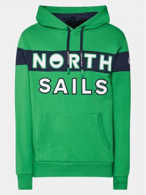 Sweat zippé North Sails vert