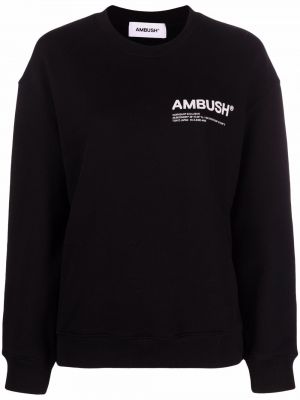Sweatshirt mit print Ambush schwarz