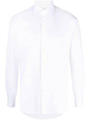 Camicia a maniche lunghe D4.0 bianco