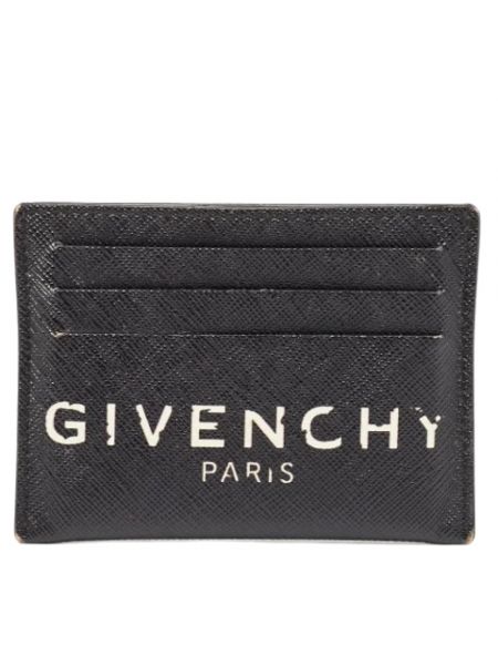 Leder geldbörse Givenchy Pre-owned schwarz