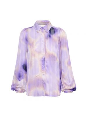 Bluse mit print Inwear lila
