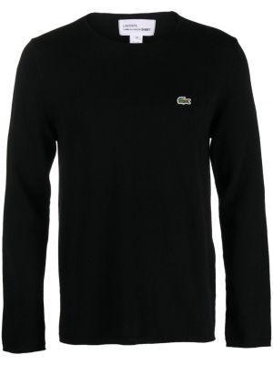 Gyapjú szvetter Comme Des Garçons Shirt fekete